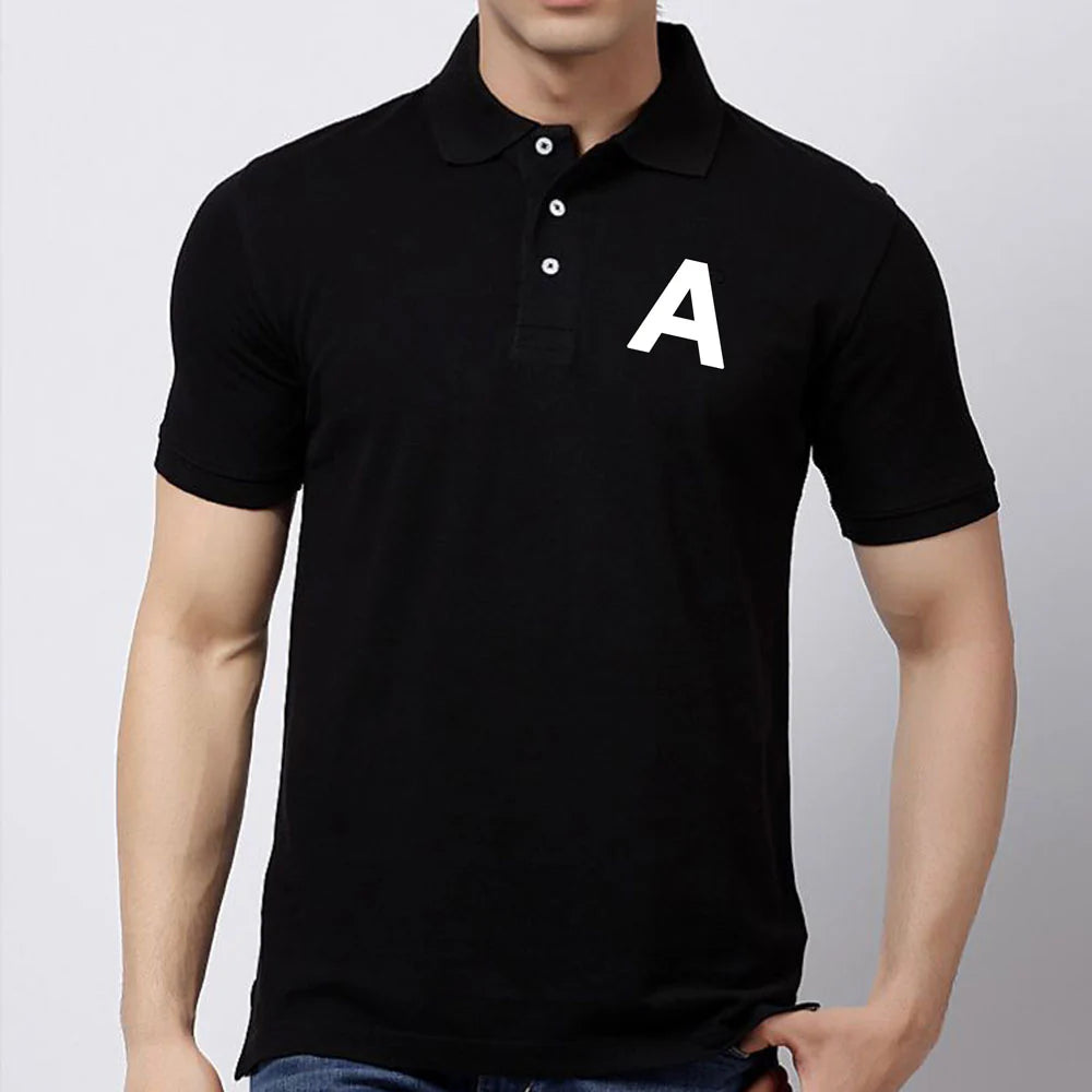 Men's Black Polo T-Shirt